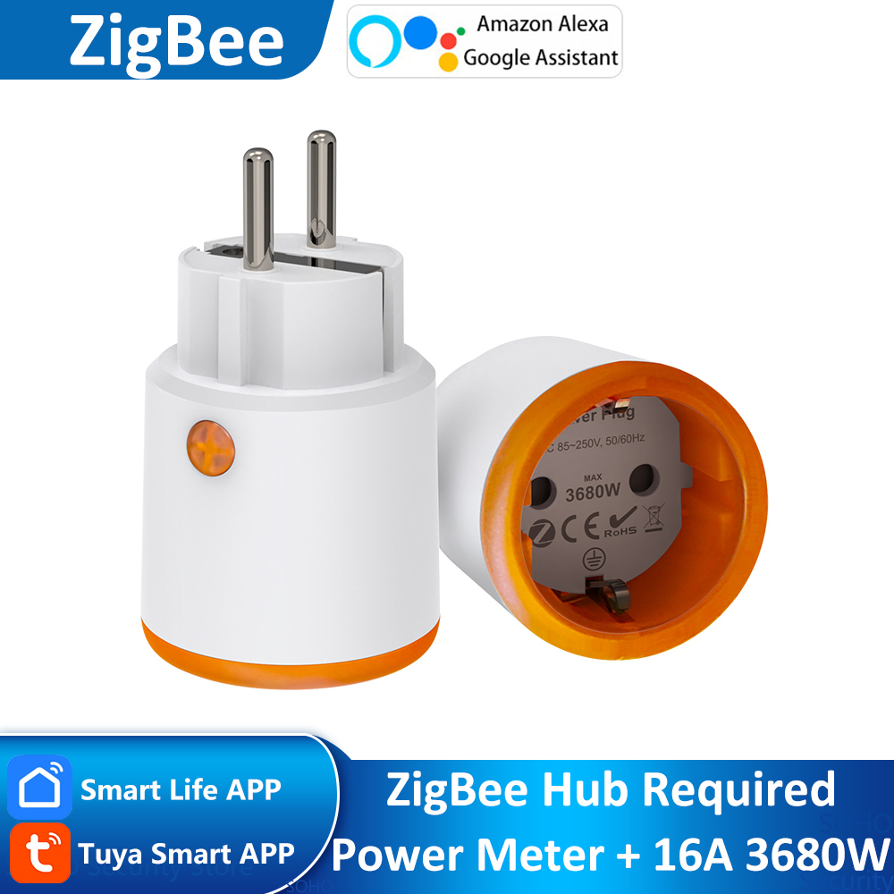 Smart Home Wiser - EU 16A Tuya ZigBee inteligentne monitorowanie