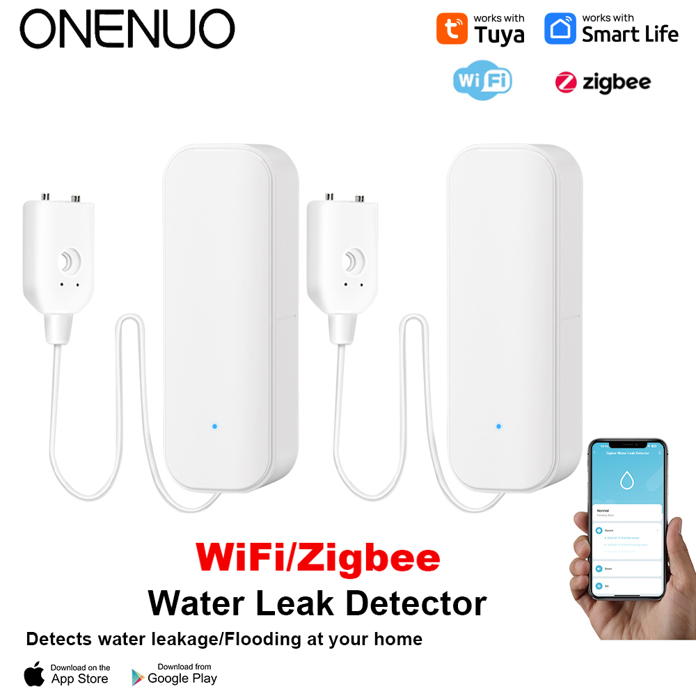 Smart Home Full System - WiFi/Zigbee czujnik wody Tuya Alarm wycieku