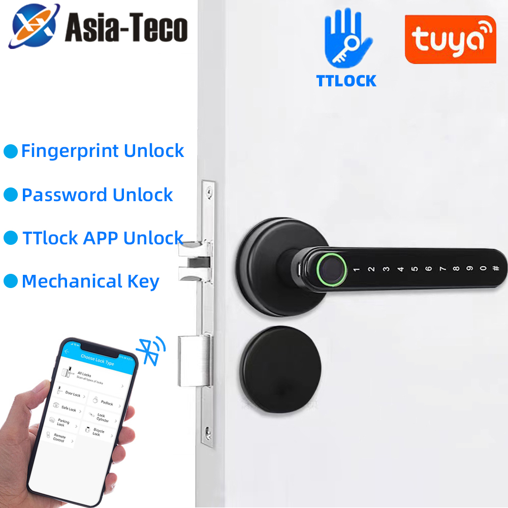 Smart Home Lock - TTLock Inteligentna blokada linii papilarnych Bluetooth
