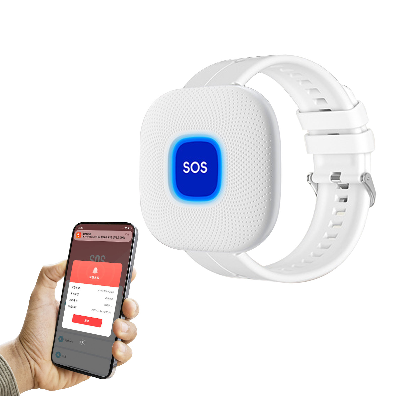 Bezprzewodowy pager z przycisk – Smart Elderly Home recenzja i cena