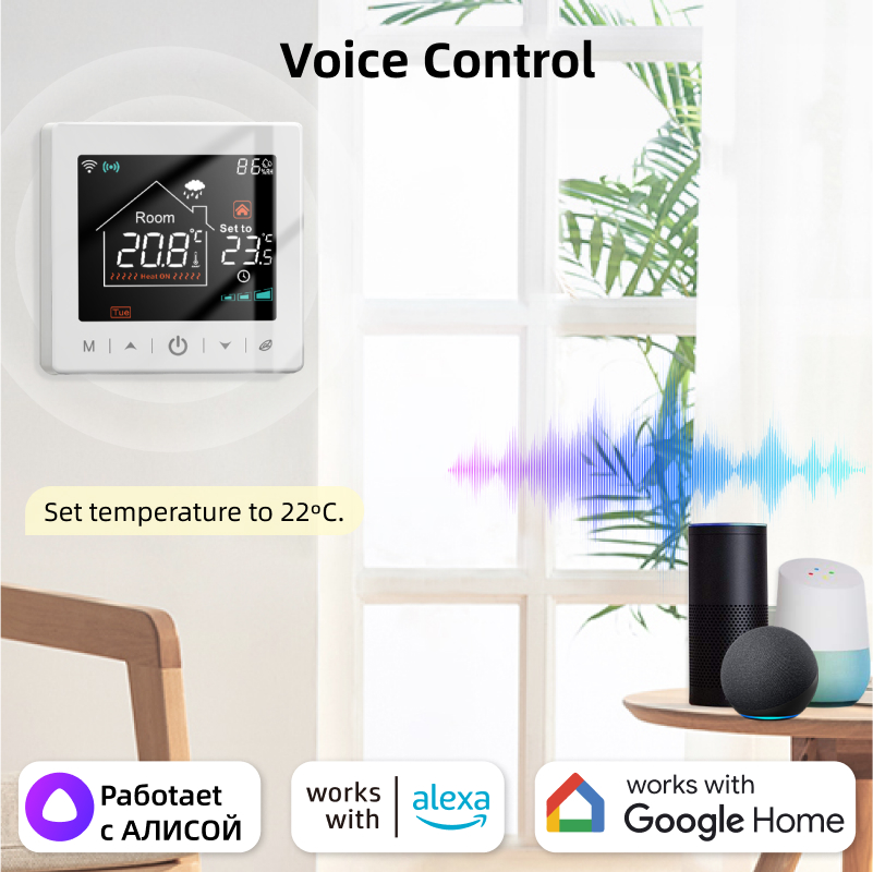 Inteligentny termostat WiFi do – Smart Home Full System recenzja i cena