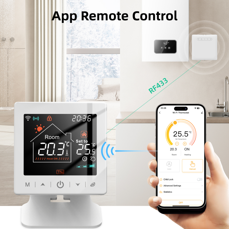 Inteligentny termostat WiFi do – Smart Home Full System recenzja i cena