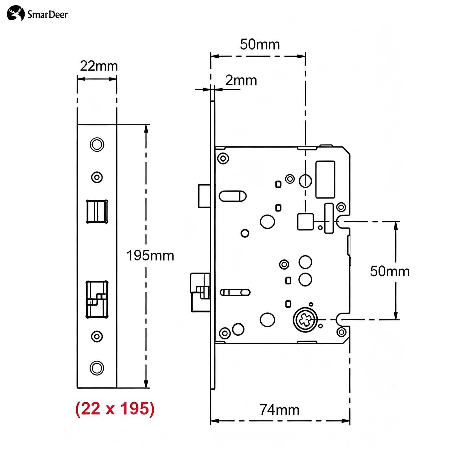 Adaptacyjna elektroniczna obud – Smart Home Lock recenzja i cena