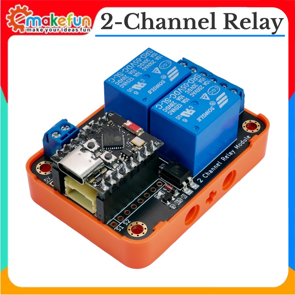 2-kanałowy moduł przekaźnika z – Smart Home Micro Bit recenzja i cena