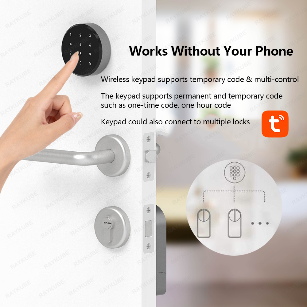 RAYKUBE A1 Pro Tuya BEL inteli – Smart Home Lock recenzja i cena