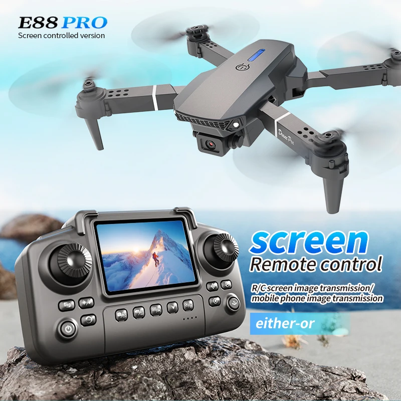 Profesjonalny dron E88 PRO z e – Smart Home Camera recenzja i cena