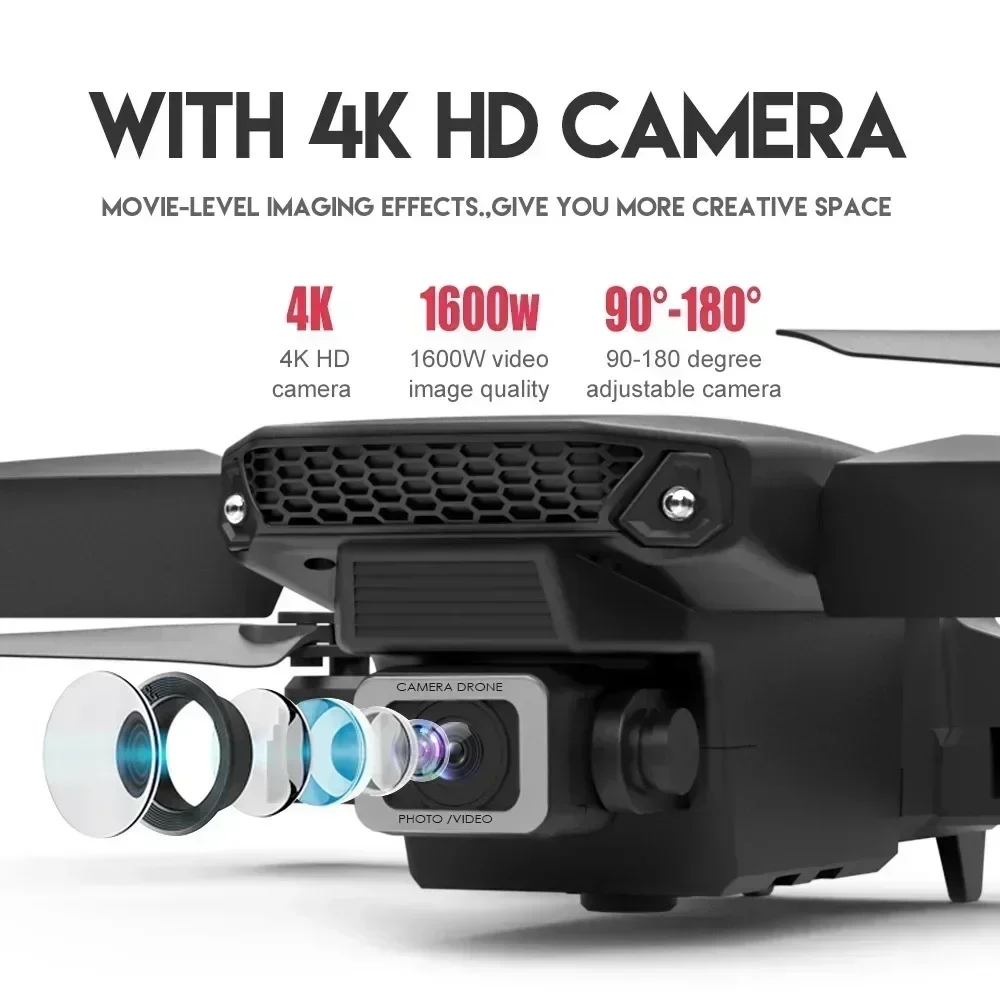 E88 Pro WIFI FPV Drone Wide An – Smart Home Camera recenzja i cena