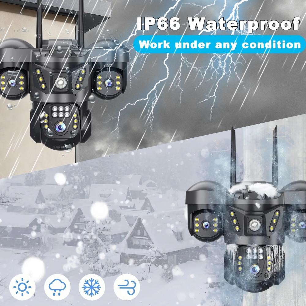 Kamera IP WIFI 15MP 8K z trzem – Smart Home Kamera Outdoor recenzja i cena