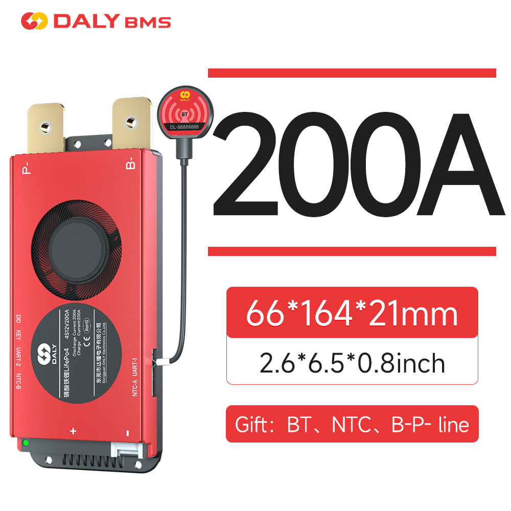 Daly BMS 200A LiFePo4 4S 12V 1 – Smart Home Energy recenzja i cena