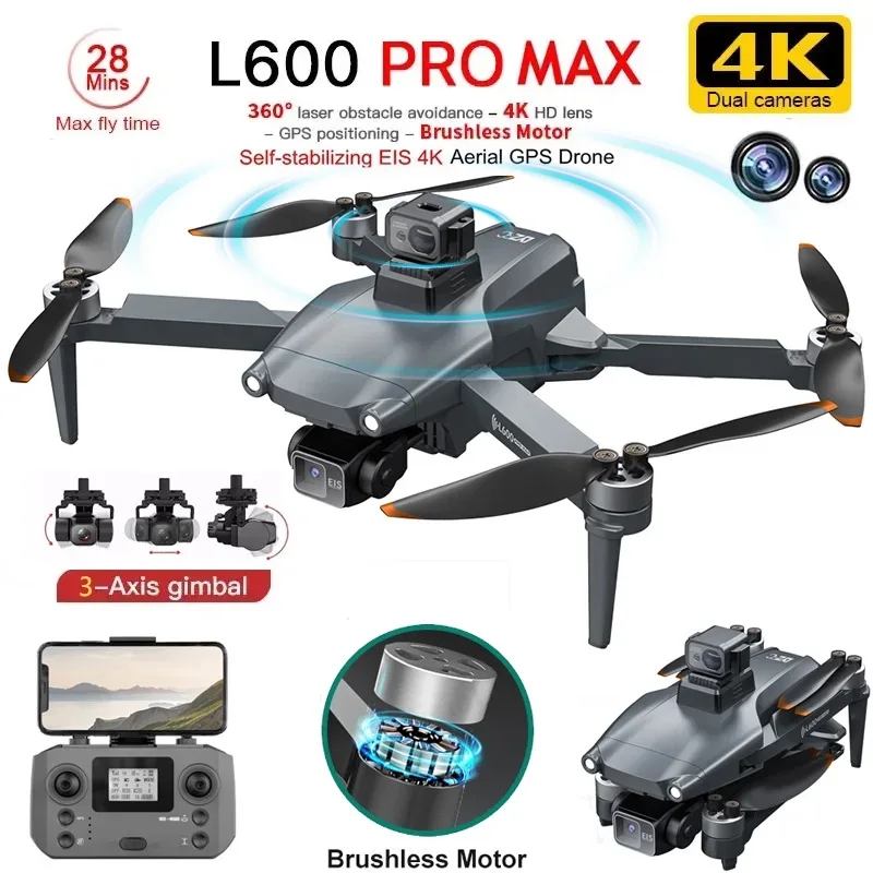 L600 PRO MAX GPS Drone Profesj – Smart Home Camera recenzja i cena
