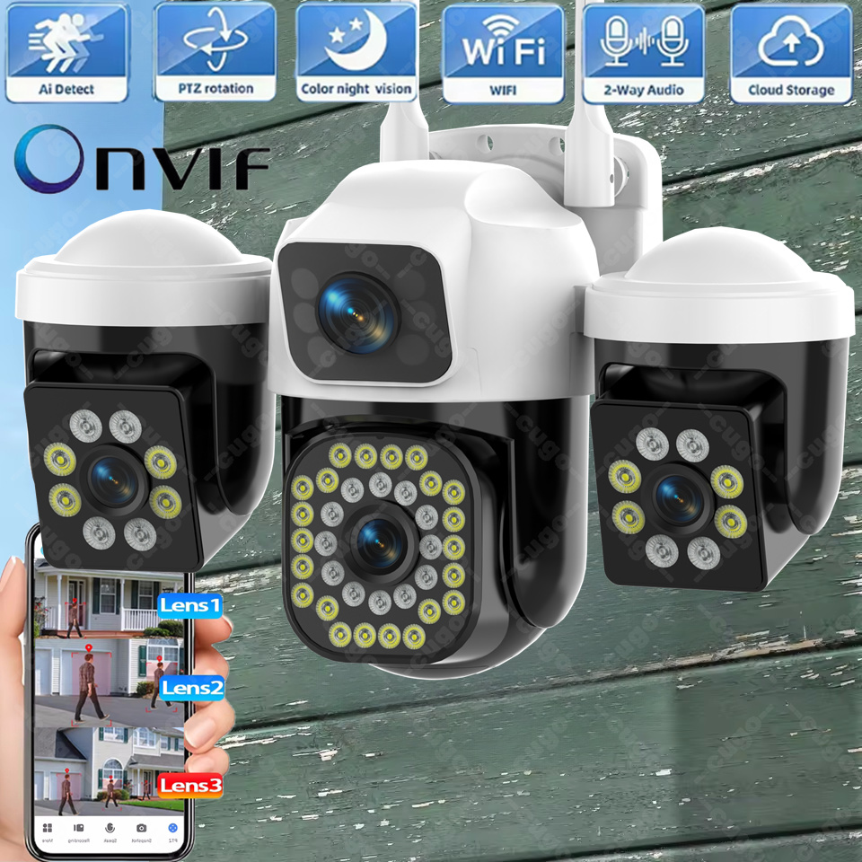 Kamera bezpieczeństwa 15MP, 3  – Smart Home Kamera Outdoor recenzja i cena