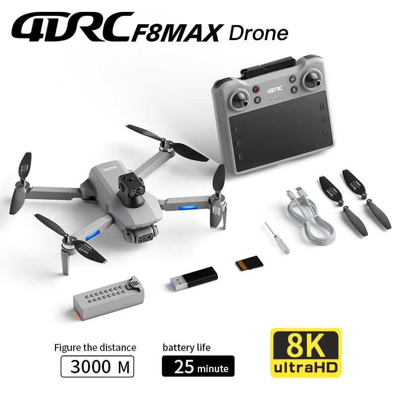Dron F8 MAX GPS Profesjonalny  – Smart Home Camera recenzja i cena