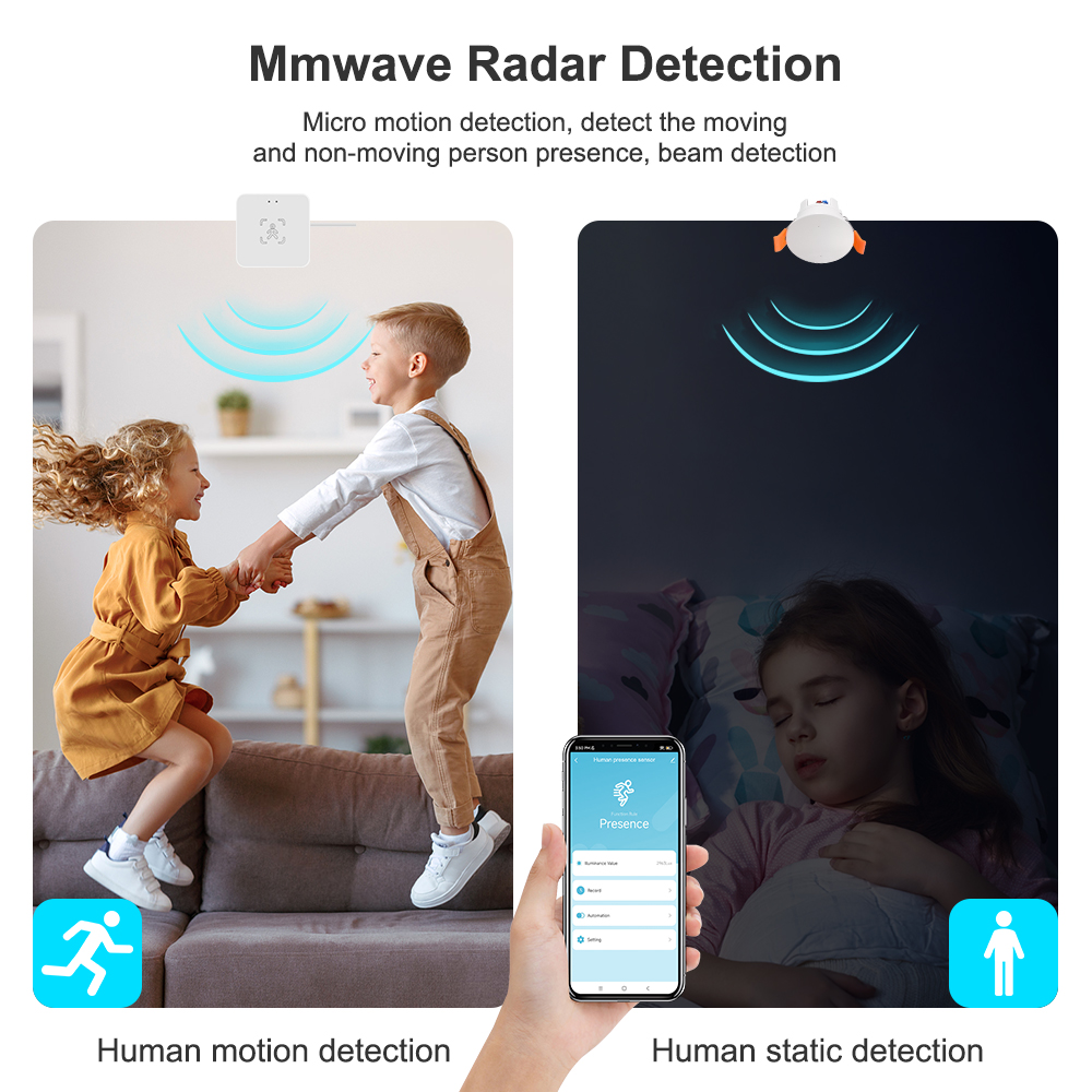Radar ZigBee MmWave czujnik ru – Zigbee Motion Sensor recenzja i cena