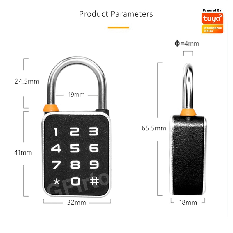 Tuya Bluetooth APP Hasło Kod K – Smart Home Lock recenzja i cena