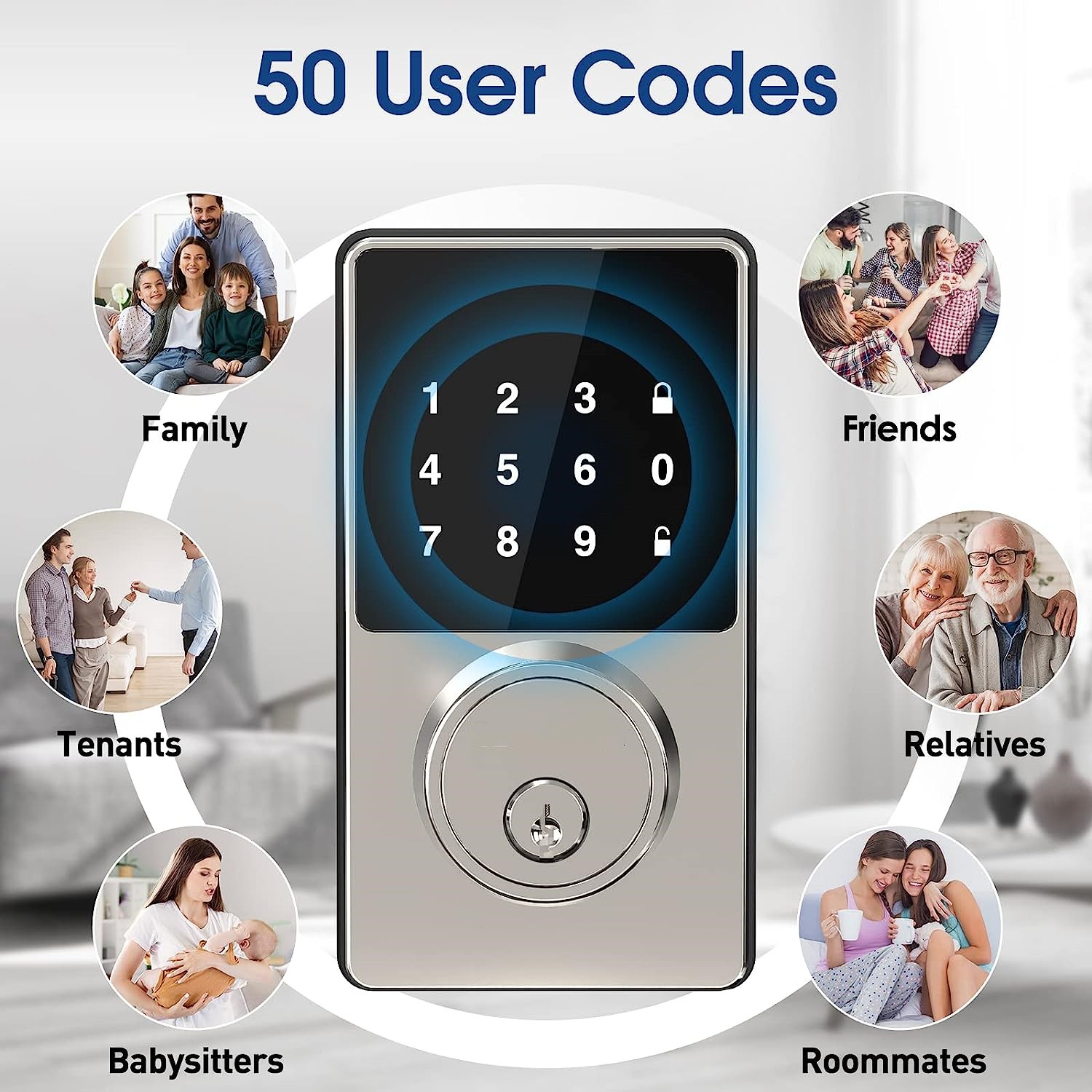 Inteligentny zamek z hasłem, b – Smart Home Lock recenzja i cena