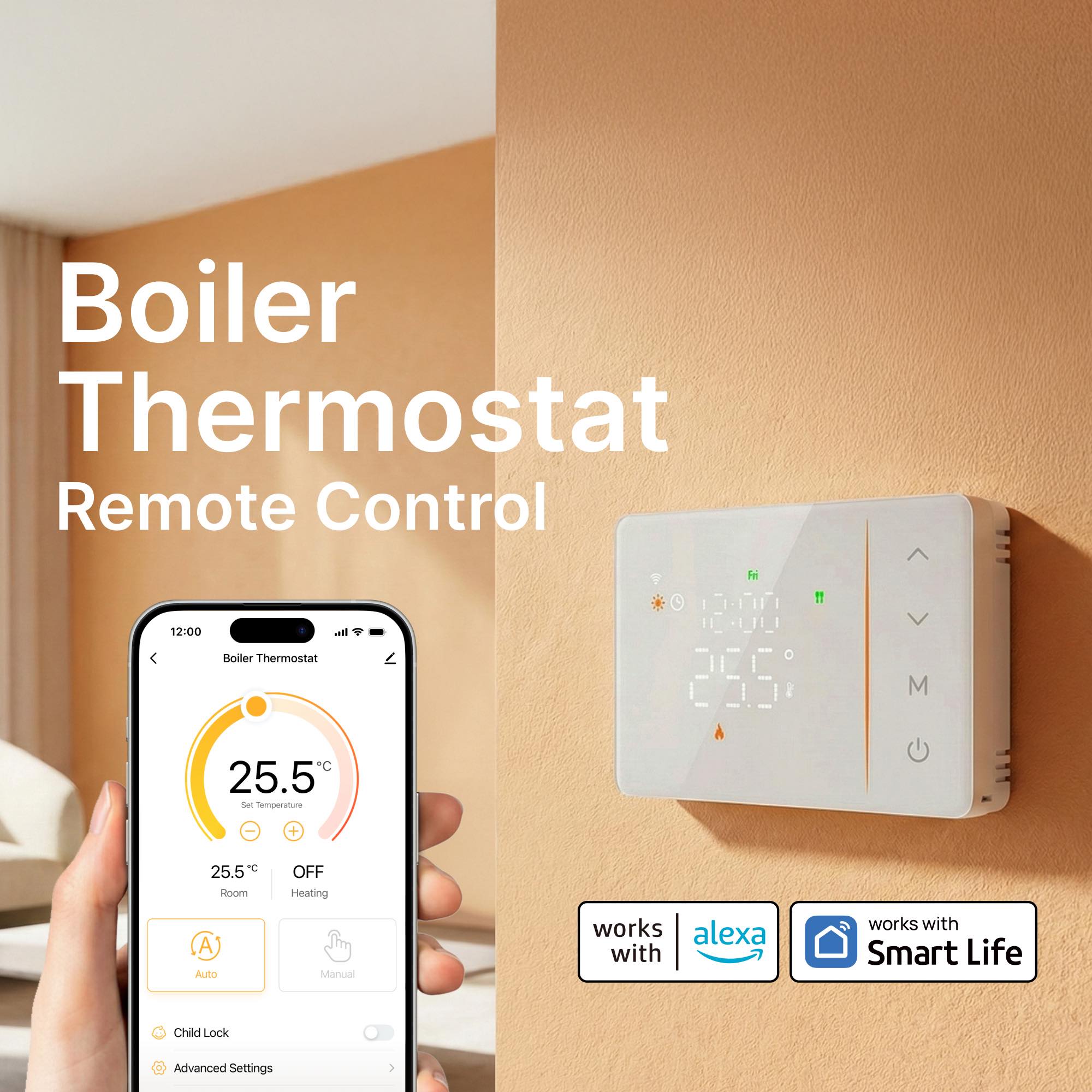 Inteligentny termostat Tuya za – Smart Home Full System recenzja i cena
