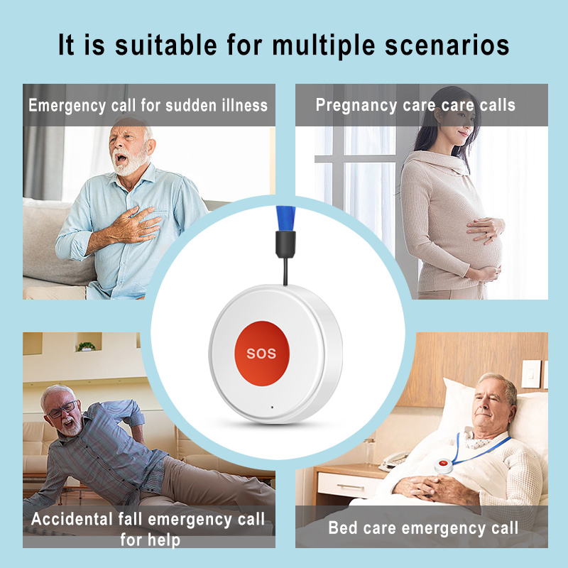 Przycisk alarmowy WiFi SOS Sma – Smart Elderly Home recenzja i cena