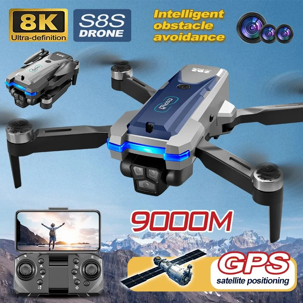 S8S GPS Drone 5G Wifi 8K HD Du – Smart Home Camera recenzja i cena
