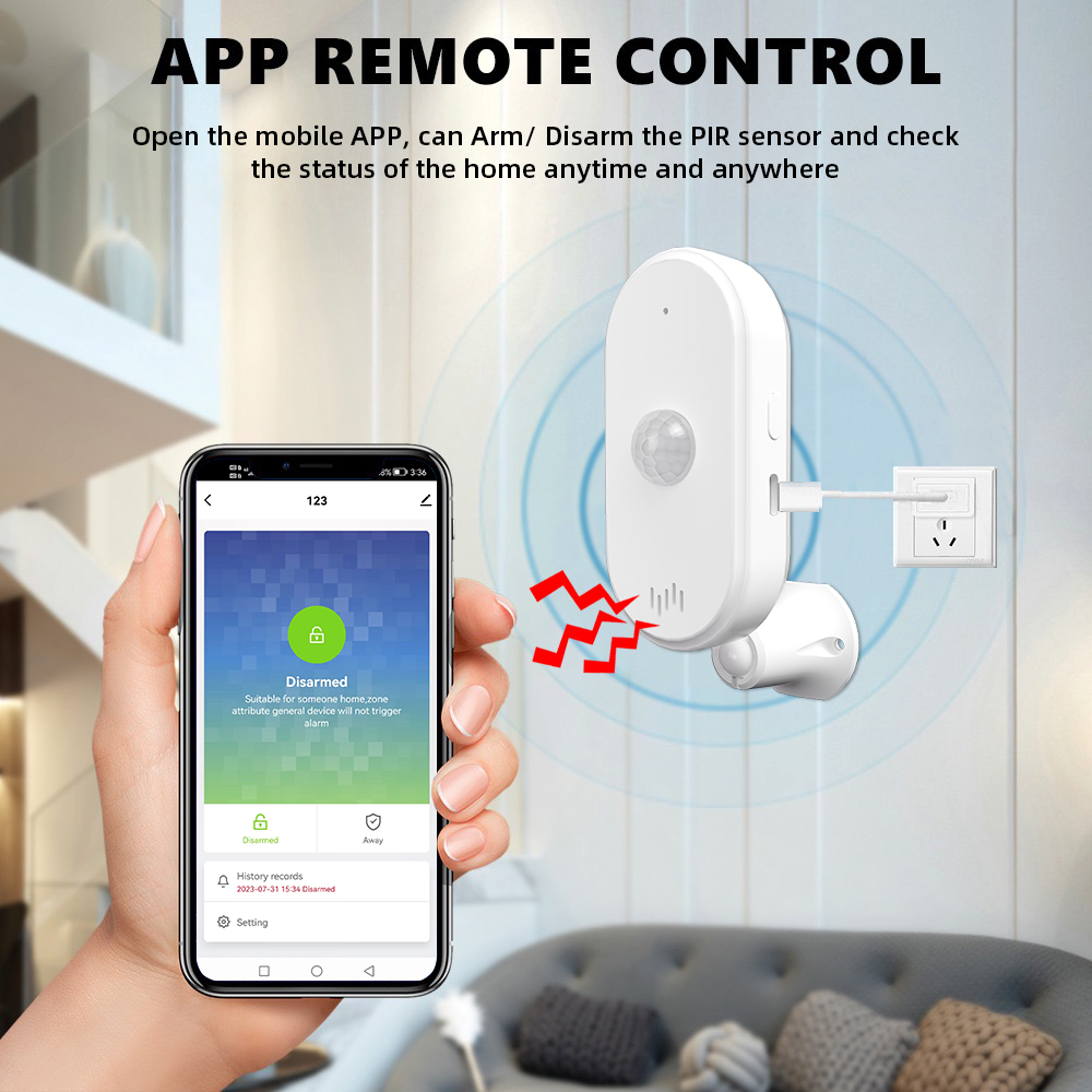 ONENUO Tuya WiFi czujnik ruchu – Smart Home Wiser recenzja i cena