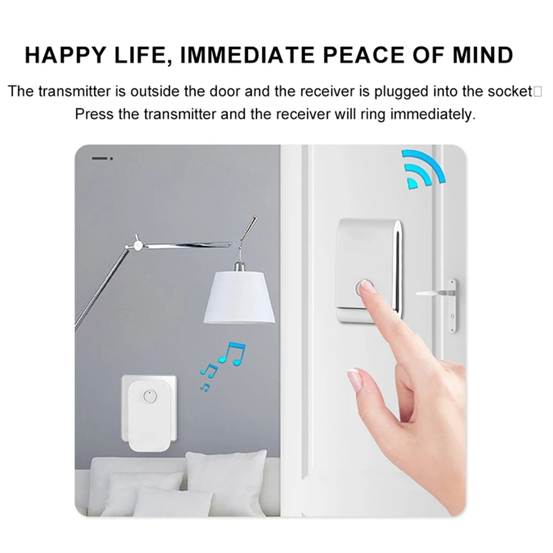 Dzwonek bezprzewodowy B68A 433 – Smart Elderly Home recenzja i cena